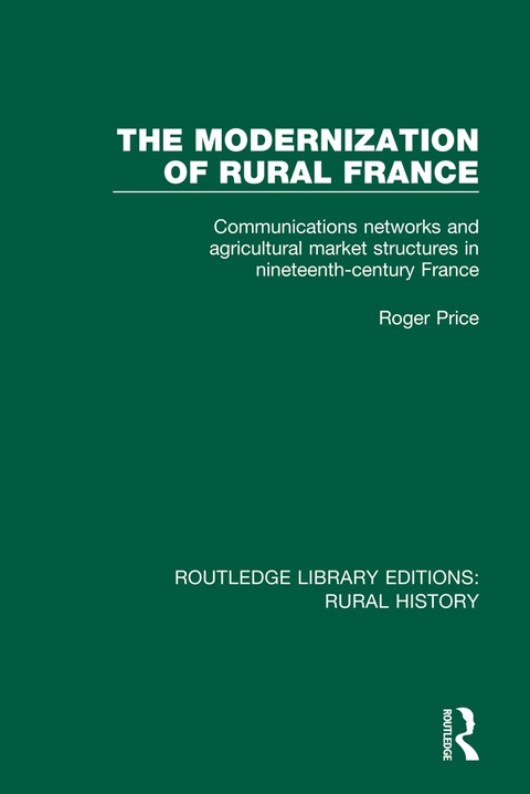 Cover image for book The Modernization of Rural France