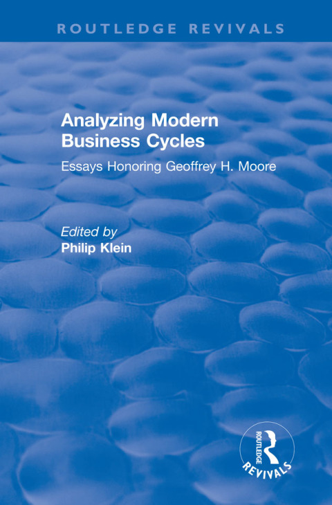 Cover image for book Analyzing Modern Business Cycles