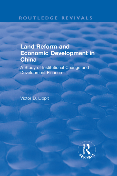 Revival: Land Reform and Economic Development in China (1975) 
