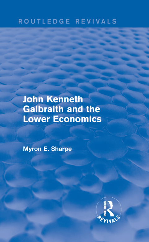 Cover image for book Revival: Galbraith and Lower Econ II (1990)