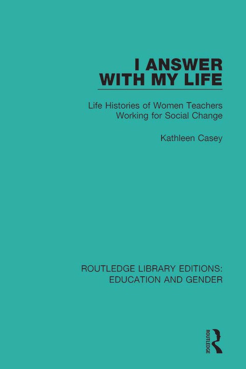 Cover image for book I Answer with My Life