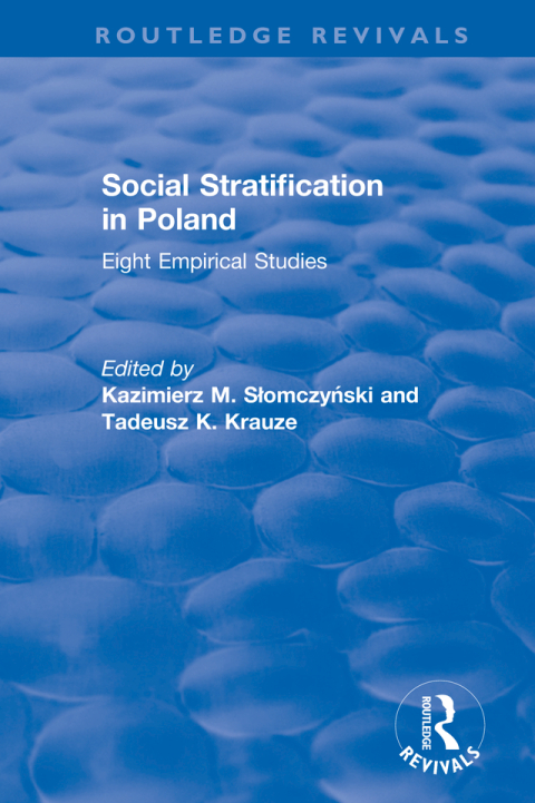 Cover image for book Social Stratification in Poland