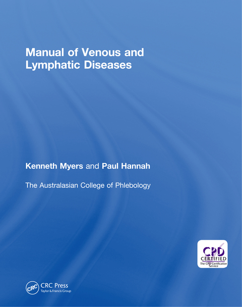 Cover image for book Manual of Venous and Lymphatic Diseases