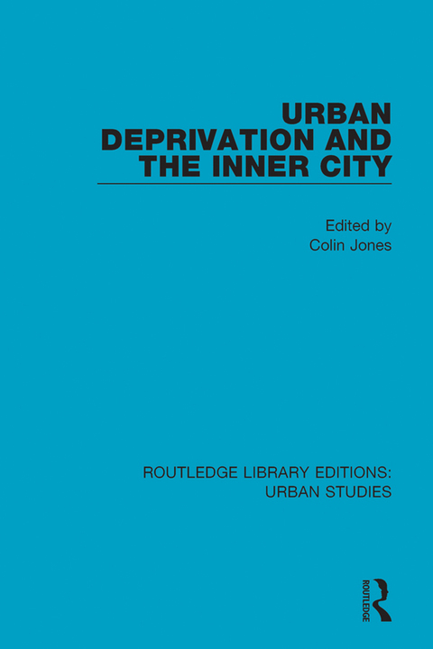 Cover image for book Urban Deprivation and the Inner City