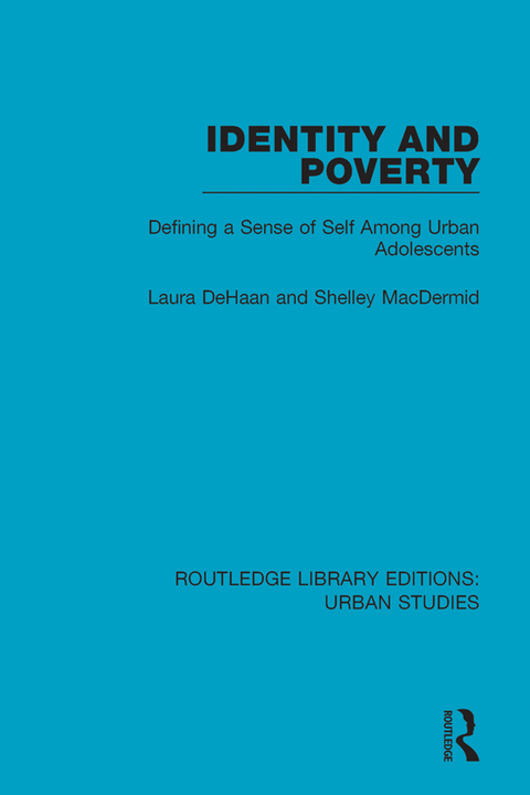 Cover image for book Identity and Poverty
