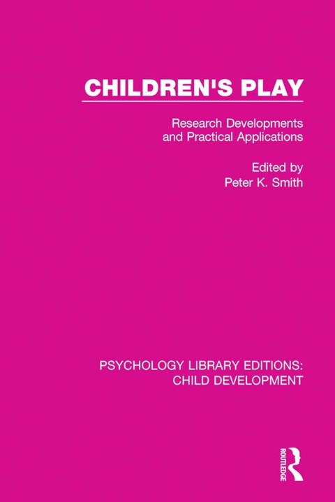 Cover image for book Children's Play
