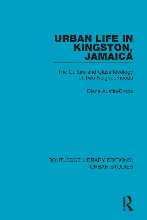 Cover image for book Urban Life in Kingston Jamaica