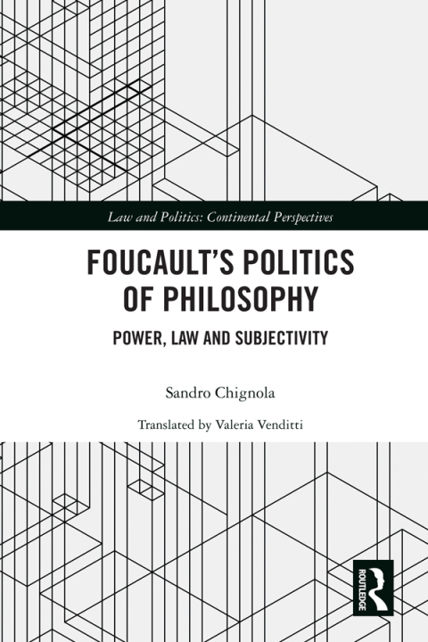 Cover image for book Foucault's Politics of Philosophy