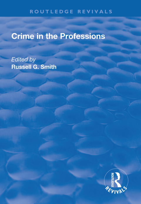 Cover image for book Crime in the Professions
