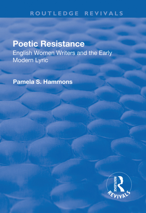 Cover image for book Poetic Resistance