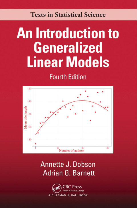 Cover image for book An Introduction to Generalized Linear Models