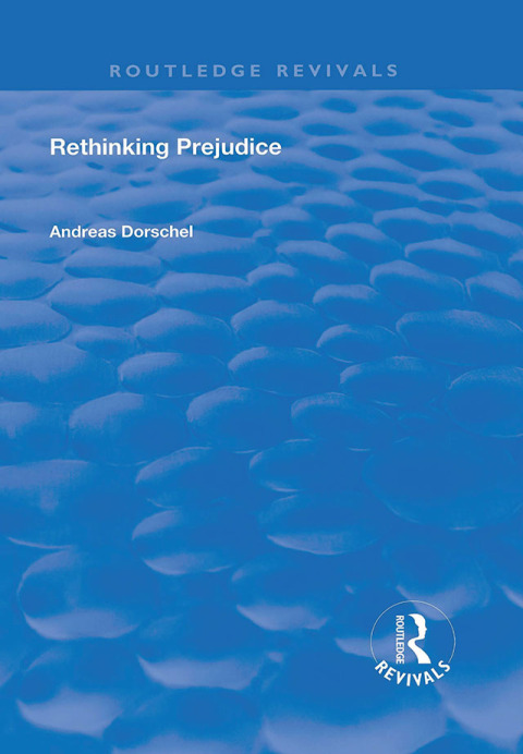 Cover image for book Rethinking Prejudice