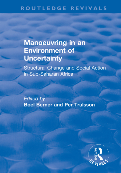 Cover image for book Manoeuvring in an Environment of Uncertainty