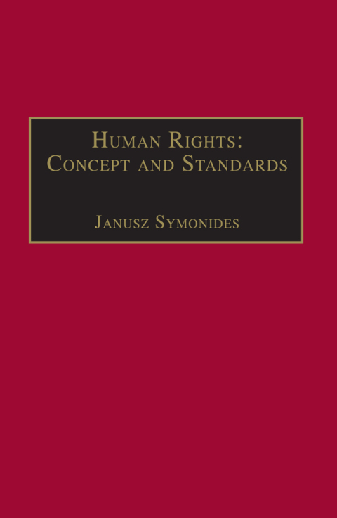 Cover image for book Human Rights: Concept and Standards