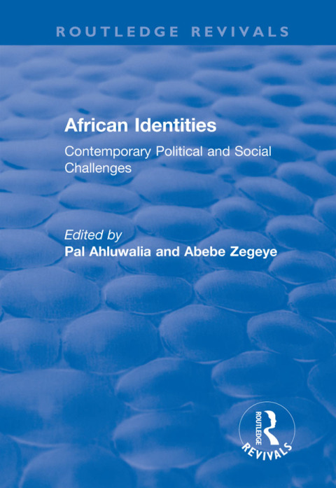 Cover image for book African Identities