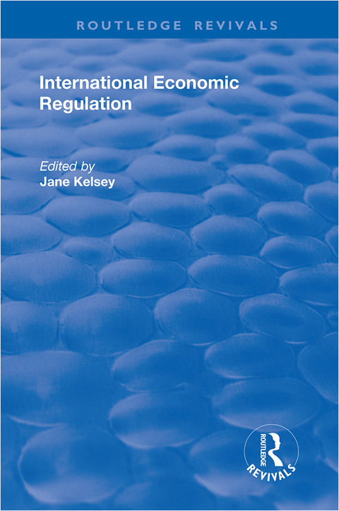 Cover image for book International Economic Regulation