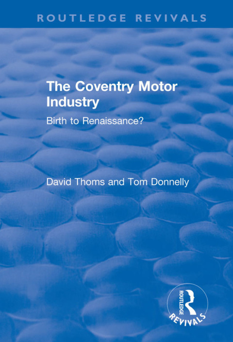 Cover image for book The Coventry Motor Industry