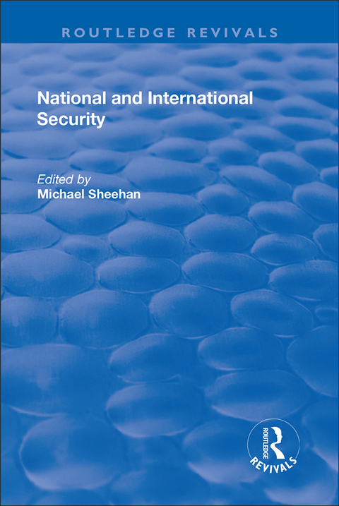 Cover image for book National and International Security