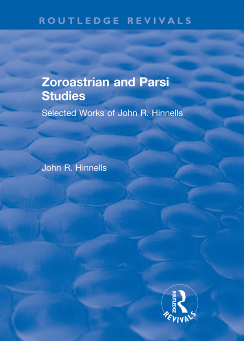 Cover image for book Zoroastrian and Parsi Studies