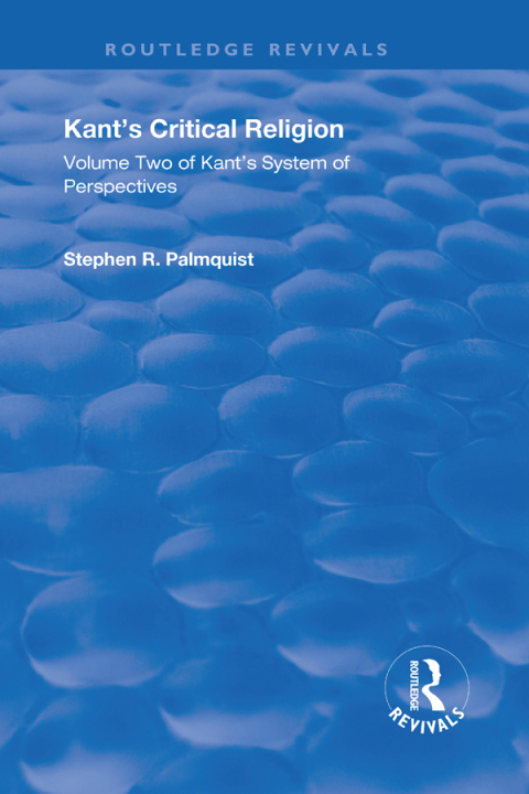 Cover image for book Kant's Critical Religion