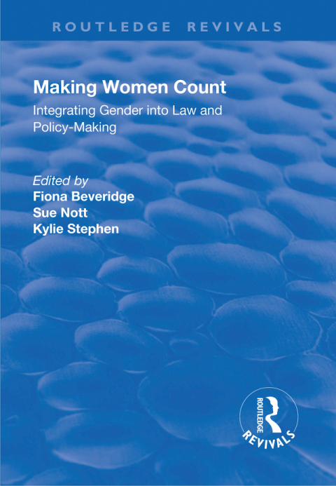 Cover image for book Making Women Count