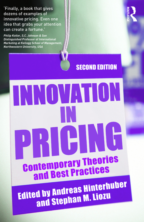 Cover image for book Innovation in Pricing