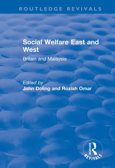 Cover image for book Social Welfare East and West