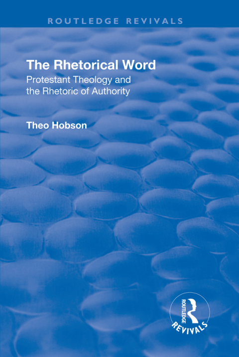 Cover image for book The Rhetorical Word