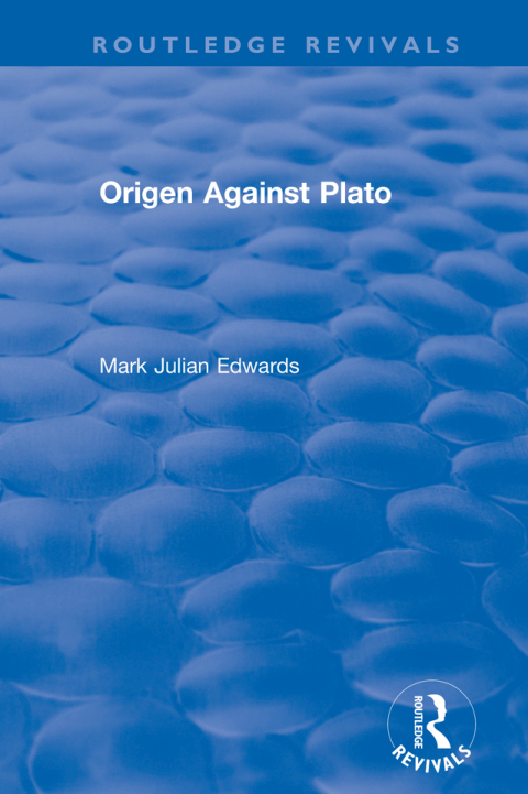 Cover image for book Origen Against Plato