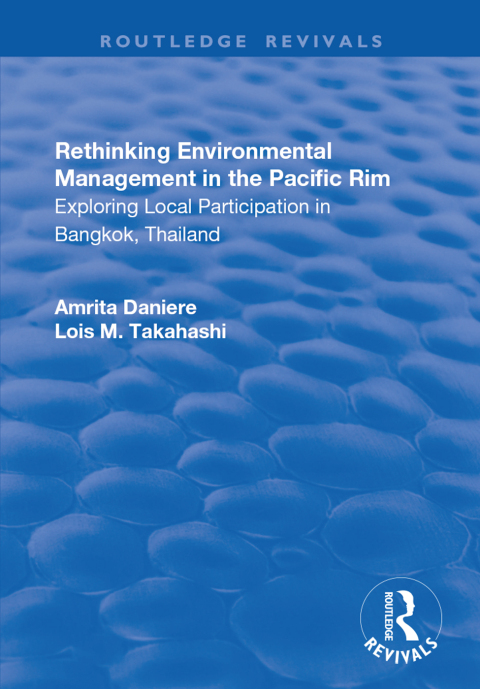 Cover image for book Rethinking Environmental Management in the Pacific Rim