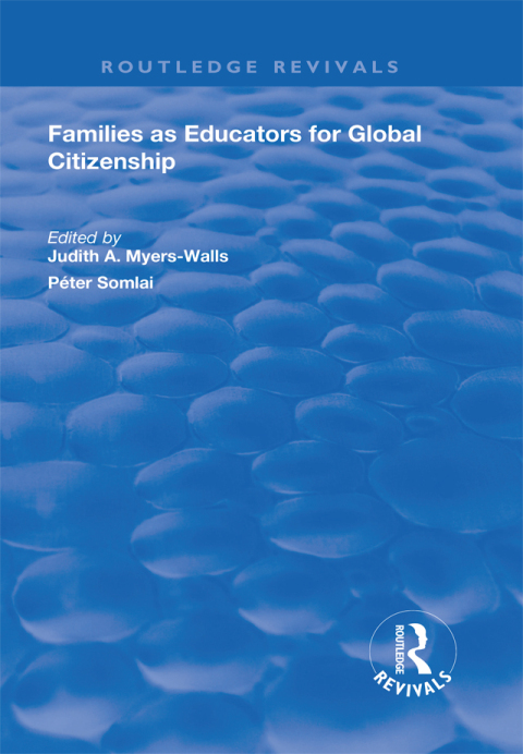 Cover image for book Families as Educators for Global Citizenship