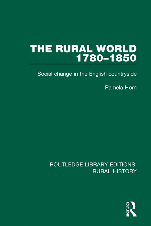 Cover image for book The Rural World 1780-1850