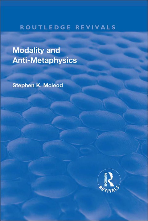 Cover image for book Modality and Anti-Metaphysics