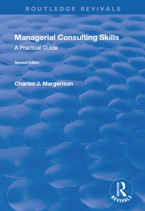 Cover image for book Managerial Consulting Skills