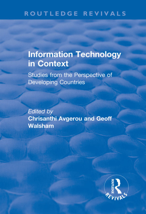 Cover image for book Information Technology in Context