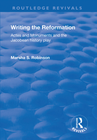 Cover image: Writing the Reformation 1st edition 9781138731288