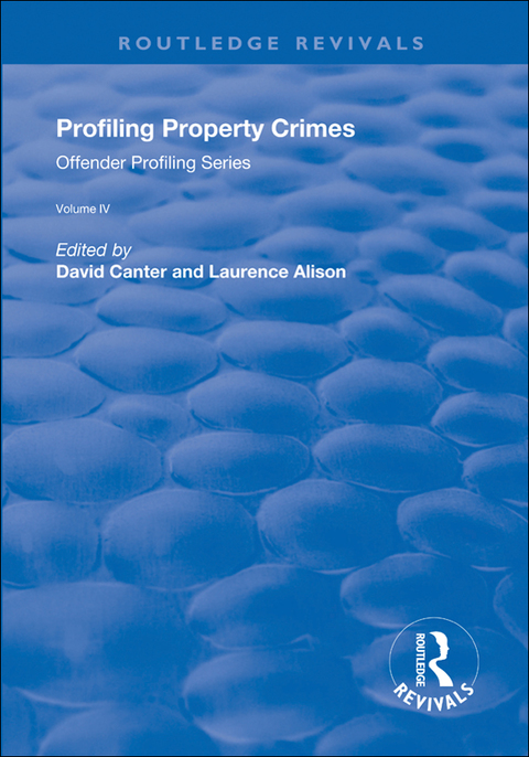 Cover image for book Profiling Property Crimes