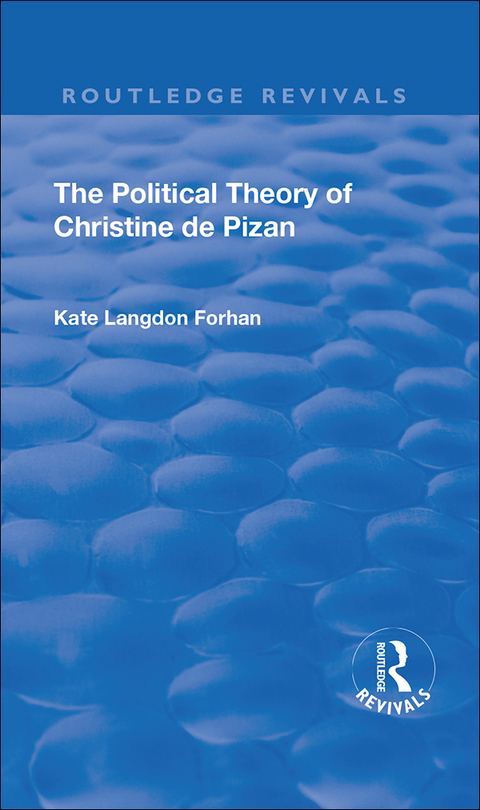 Cover image for book The Political Theory of Christine De Pizan
