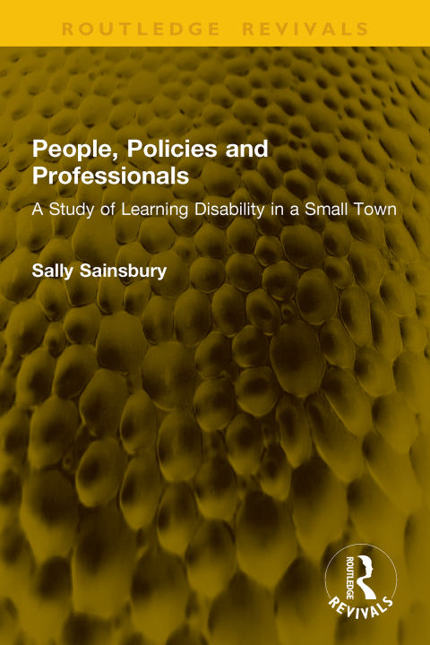 Cover image for book People, Policies and Professionals