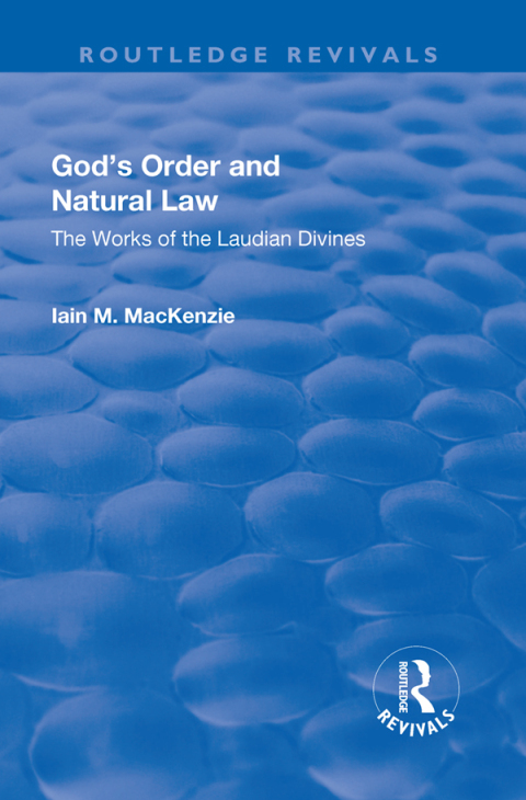 Cover image for book God's Order and Natural Law
