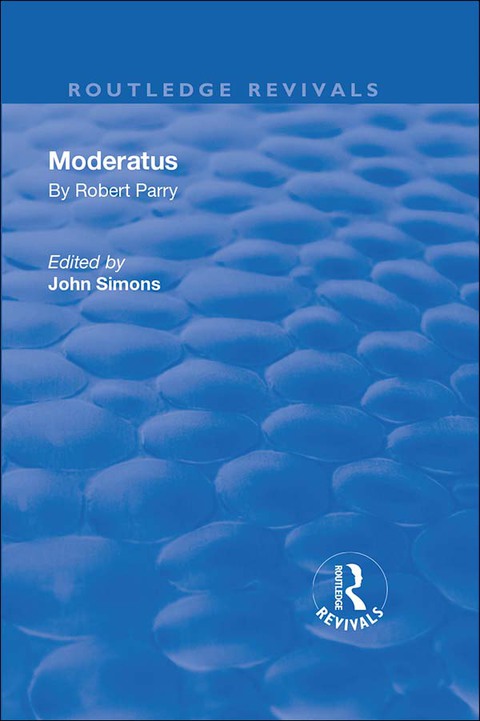 Cover image for book Moderatus