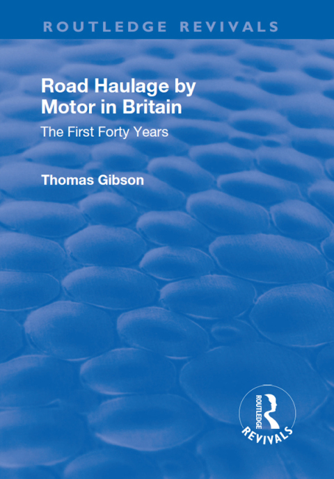 Cover image for book Road Haulage by Motor in Britain