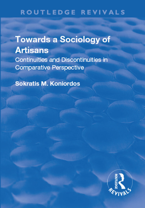 Cover image for book Towards a Sociology of Artisans