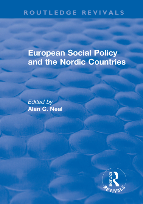 Cover image for book European Social Policy and the Nordic Countries