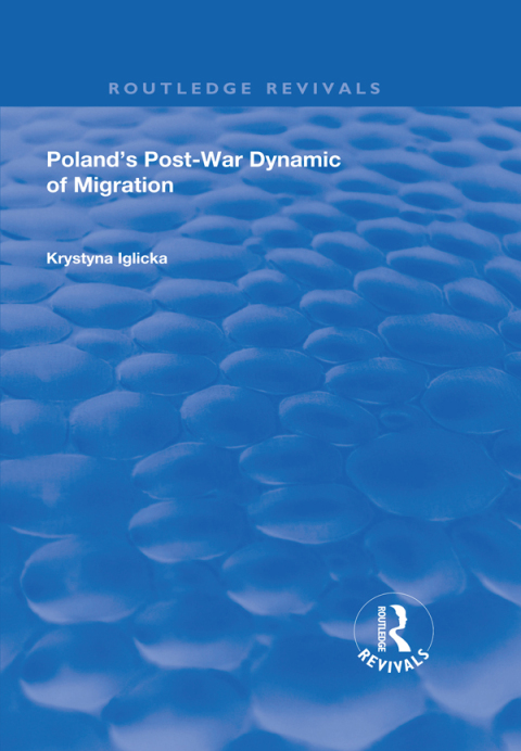 Cover image for book Poland's Post-War Dynamic of Migration