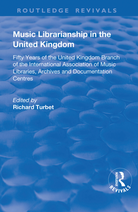 Cover image for book Music Librarianship in the UK: