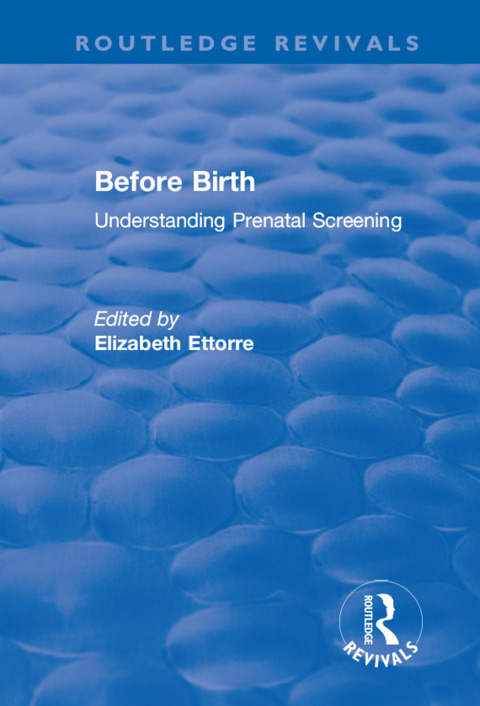 Cover image for book Before Birth