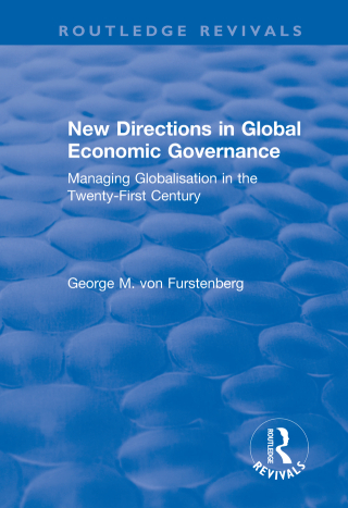 New Directions in Global Economic Governance