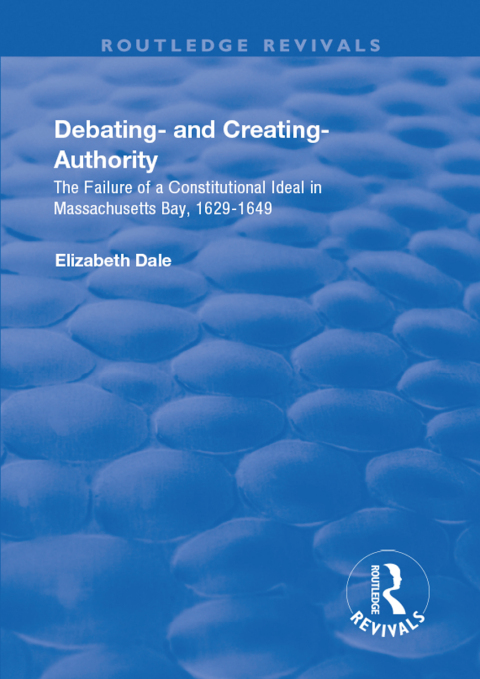 Cover image for book Debating – and Creating – Authority