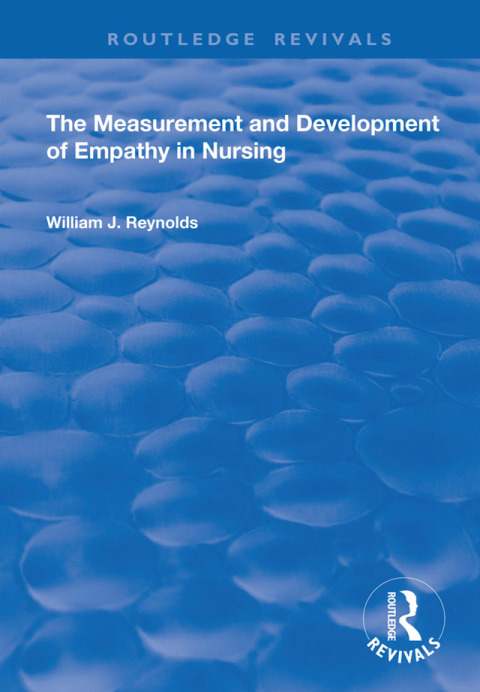 Cover image for book The Measurement and Development of Empathy in Nursing